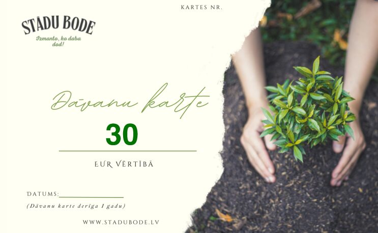 Dāvanu karte 30€