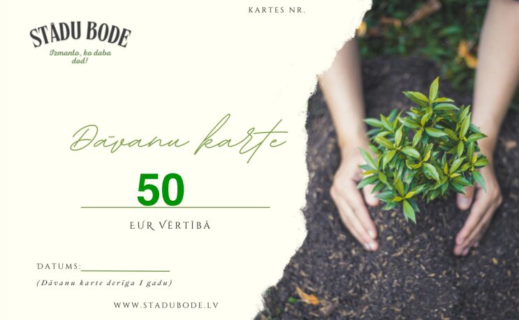 Dāvanu karte 50€