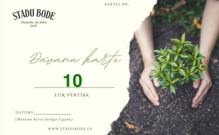 Dāvanu karte 10€